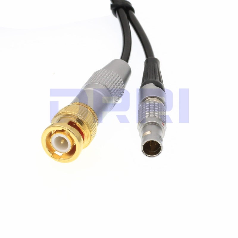 DRRI Coiled Time Code Cable, 1M, BNC to 5 Pin Male, Compatible with ARRI Alexa, Sound Devices, Zaxcom, Lockit Box, Denecke, ACL 204 TC Sync Generator - Image 3